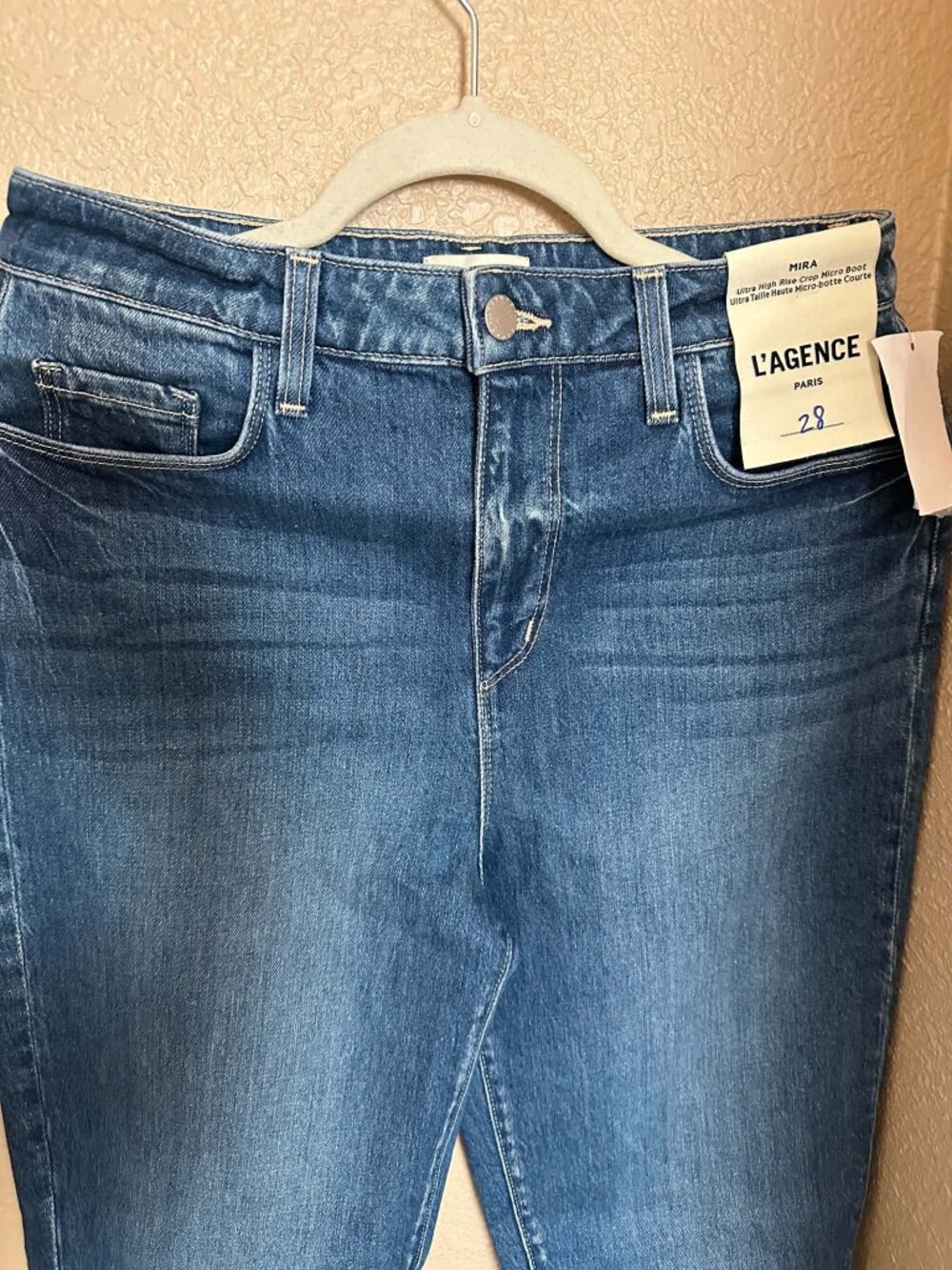 L'AGENCE, L'agence Mira Crop Micro Bootcut Jeans
